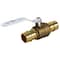 Apollo Apollo Expansion PEX A 1 in. Brass Expansion Pex Ball Valve Full Port Quarter-Turn Lever For Potable EPXV1 - alternate 3